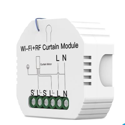 China Desktop Curtain Switch Wifi RF Model RF Model And Curtain Switch Wireless Remote Control Model for sale