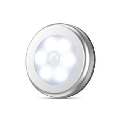 China Residential Hot Sale Smart 6 LED Wall Light Super Sensitive Magnetic Motion Sensor Light for sale