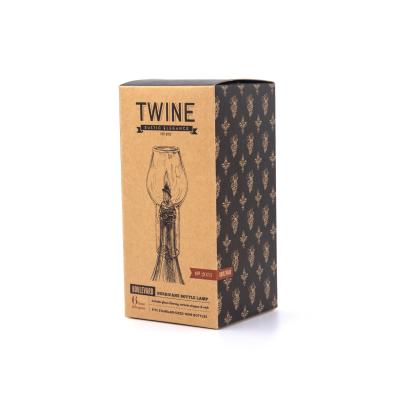 China Recyclable Custom Paperboard Design Paper Packaging Lamp Bottle Cosmetic Box Packaging Eco-friendly Packaging Box for sale