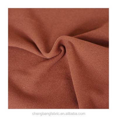 Cina Factory Good Quality Polyester Wholesale Anti-Static Extra Spandex Stretch Fabric Warm Winter Knit Fabric in vendita