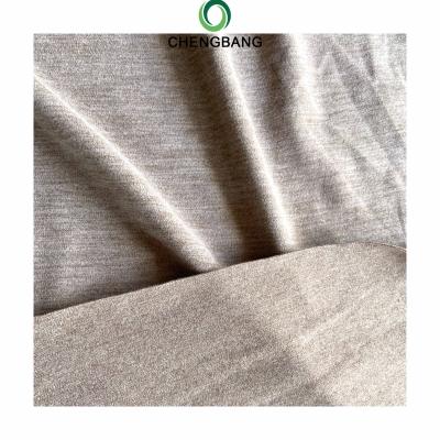 Китай Stretch Chengbang Fabric Factory Good Wicking 90% Rayon Polyester 10% Spandex Warm Layered Sweat Fabric продается