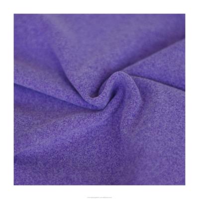 China Memory 90% Cationic Polyester 10% Spandex Keep Warm Double Side Brushed Fabric For Winter Underwear, Blanket en venta