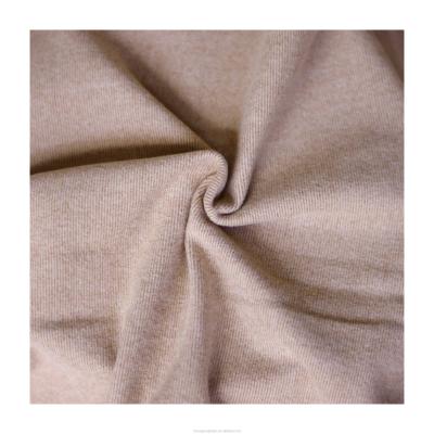 China Polyester Spandex Anti-Static Soft And Warm Stripe Knit Fabric For Winter Compression Shirt, Low Top Shirts à venda