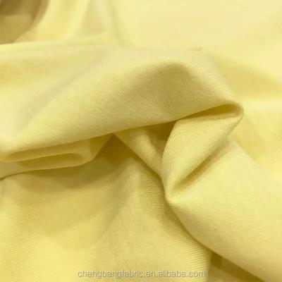 China Chengbang Fabric Factory 50S Anti-Static Cotton Fabric With Spandex Single Jersey Fabric For Clothing for sale