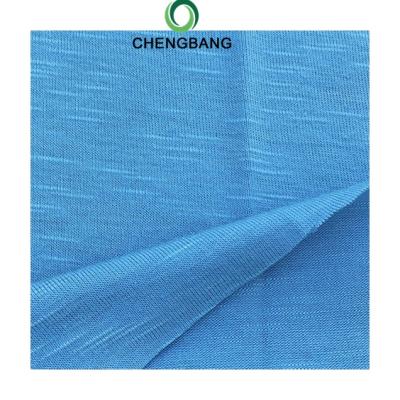 China Factory 32s Rayon Viable Spandex Breathable Plain Chengbang Jersey Knit Fabric Te koop