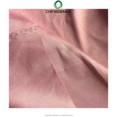 China Antistatic cheap price 100% plain polyester 75D 180gsm jersey knit fabric for jacket lining, dress for sale