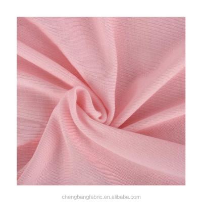 China Chengbang Manufacture Sustainable Knitting Eco-friendly Modal Cotton 1x1 Rib Fabric For Sleeve Spandex for sale