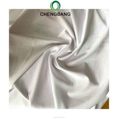 Китай Memory Chengbang Fabric Factory 95% Polyester 5% Spandex Quick Dry Sport Wear Mesh Breathable Fabric продается