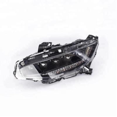 China Column LED Headlight With High Low Beam For HONDA CIVIC Super Sport Headlight Retrofitting Civic Auto Lights for sale