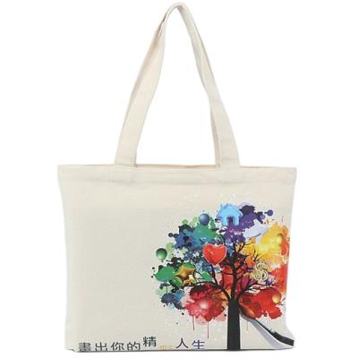 China Wholesale Price Fashion Cotton Canvas Foldable Tote Bag Custom Printing OEM Cotton Bag Reusable and Eco-friendly Bag for sale