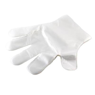 China Best Selling Multifunctional CPE/TPE Gloves Disposable Glove Food Cleaning PE Gloves Black Stripe for sale