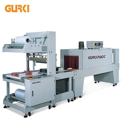 China Automatic Food Beer Cans Beverage Jar Shrink Wrapper Shrink Wrap Wrapping Machine for sale