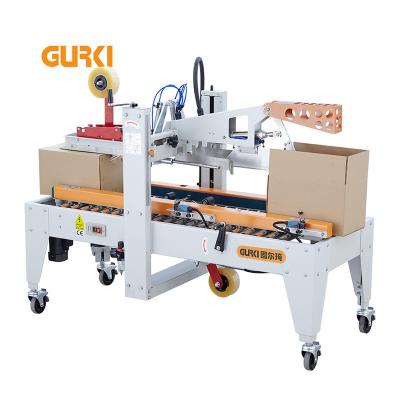 China Automatic Food Mini Carton Sealer Box Taping Machine Small Carton Folding Machine for sale