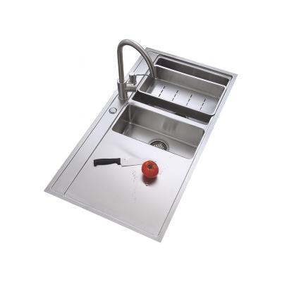 China Without Faucet Customization Wholesale Rectangle Suppliers High Quality Stainless Steel Sink for sale