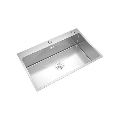 China Economical Without Faucet Custom Design 304 Stainless Steel Kitchen Sinks Stainless Steel for sale