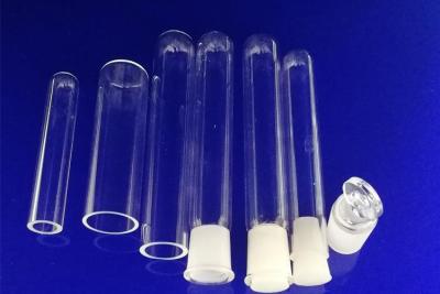 China OEM ODM Capillary Quartz Test Tube , Centrifuge Test Tube Heat Resistant for sale