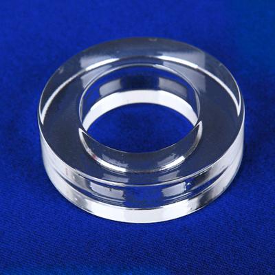 China Heater Use Fused Silica Quartz Flange / Fused Silica Tube Accurate Dimension for sale