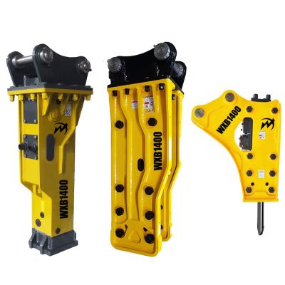 China Construction Works Weixiang Soosan SB40 Box Shaped Hydraulic Hammer Rock Breaker For Excavator Hydraulic Breaker for sale