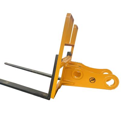 China Excavator Lifting Fork Supplier of trusses for all brands digger attachments for sale