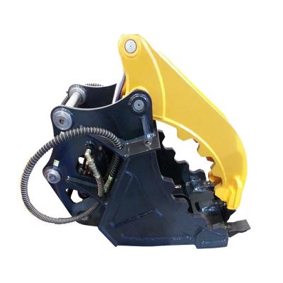 China Cultivate Weixiang small Mini Digger Excavator Hydraulic Clamp Bucket to fit 5 tons machine for sale