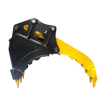 China Cultivates Weixiang Single Cylinder Hydraulic Grab Bucket Clamp Bucket Grab for sale