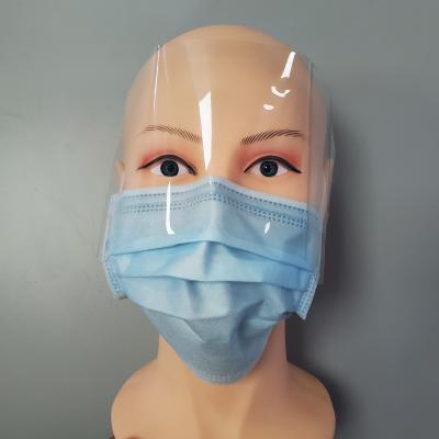 China Ayida factory disposable medical face masks with antisplash shield dental mask for sale