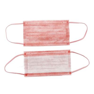 China Free Sample Disposable 3 Ply Non-woven Face Mask With EarLoop à venda