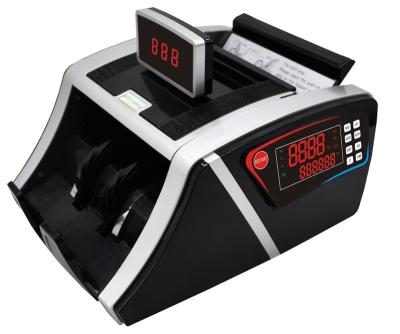 China 2 LED Display Money Counting Machine LED Display Double Money Checking Machine for sale