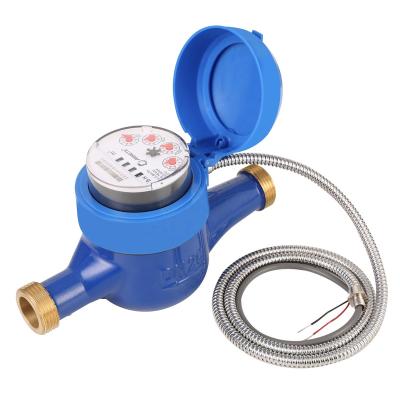 China Wholesale High Quality Smart Water Meter Cast Brass Jet Dry Type Flow Meter Multi Direct Reading Photoelectric for Household and Factory for sale