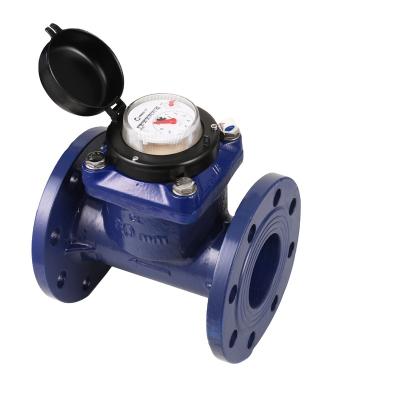 China High performance DN150mm digital irrigation water meter with bulk size woltman flange water flow meter for sale