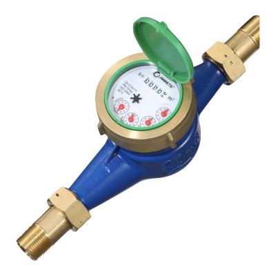 China DN15-50 Flow Meter R160 Plastic Cast Iron R160 Multi-jet dry lorawan optional brass body /Nylon body type for sale