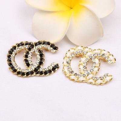 China ALLIAGE New Diamond Creative Designers Brooches Luxury French for sale