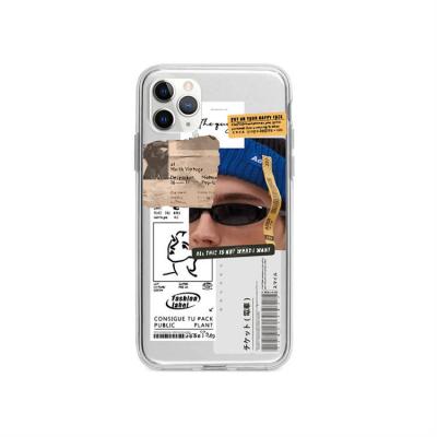 China Transparent Anti-drop Street Fashion Phone Case Tpu Anti-drop Phone Case For iPhone Xs Max for sale