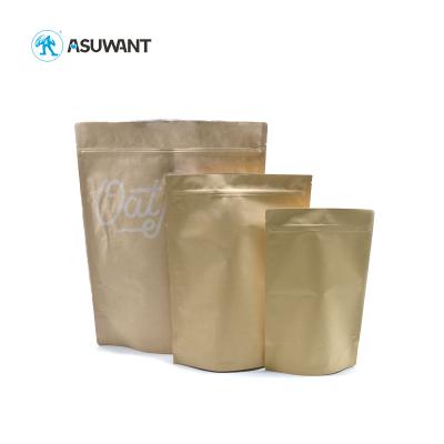 China Custom China Gravure Printing Moisture Proof Plastic Sachets 1 Kg Flour Sack With Zip Lock And Tear Notch for sale