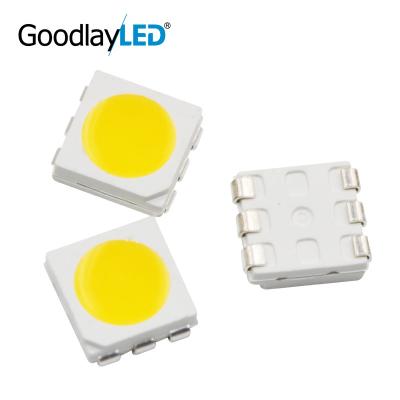 China Goodlayled SMD5050 high 3000K 5050 warm white tube light CRI led chip smd5050 22-24LM for sale