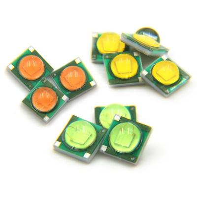 China INGAN high stability smd 1W 3535 led ceramic substrate led diode green background for sale