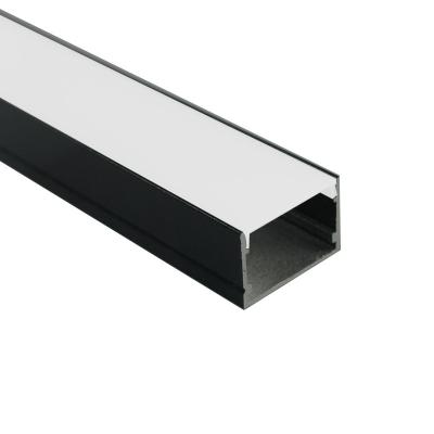 China LED Strip Light Led Aluminum Extrusion Profiles For Recessed Linear Lighting With PC Diffuser for sale