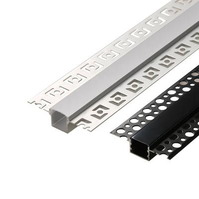 China 3M Recessed Aluminum Wing Extruded Profile LED Strip Light LED Strip Channel Aluminum Housing For Strip Light for sale