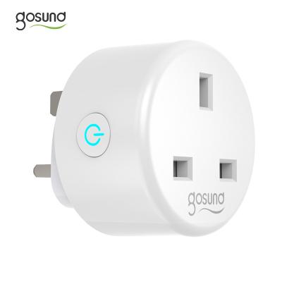 China Google Assitance ordered gosund 220v uk eu tuya wifi plug tomada eletrica smart inteligente for home automation for sale