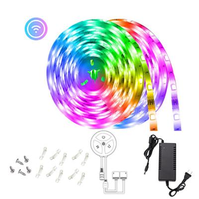 China Other Christmas decorations10m 5050 rgb wall lights flexible home decorati 12v color changing wifi led strip lights for tv lg 60lb6500 for sale