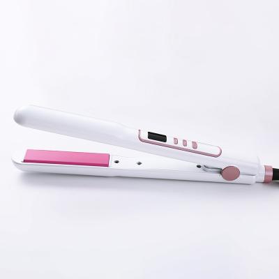 China 2021 Hot Sale Ceramic Luster + Alloy 2 in 1 Hair Iron Hair Crimper Straightener Machine Prices Hair Steamer Argan for sale