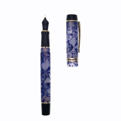 China Fluently Writing Ink Pen Stylus Seed Calligraphy Personalized Acrylic Fountain Pen With Custom Logo for sale