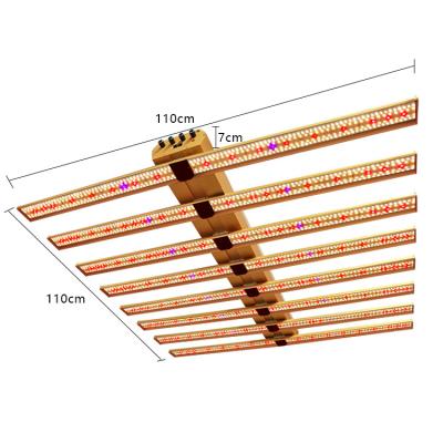 China Seed Starting Smart 4 Channel High PPFD Best lm301h Grow Lamp Bar Led IR UV Multi Spectrum lm301b lm301h led grow light with timer for sale