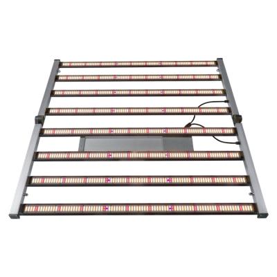 China Cheap 2023 Foldable With IR And UV Agriculture Industry Greenhouse Fast Linear Strips 8 4X4 Led Full Spectrum Plant Foldable Grow Lightweight for sale