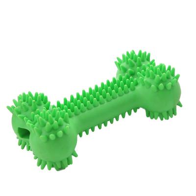 China Sustainable Pet Supplies TPR Pet Toys Rubber Bite-Resistant Toys Large Bone Toys for sale