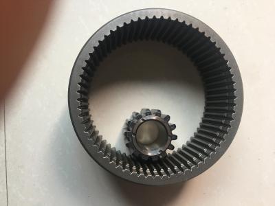 China Customized Small Spur Gear Ring Blacking Surface Treatment High Rigidity for sale