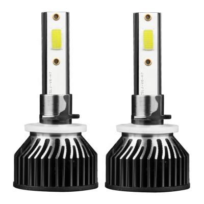 China Headlight H27/880/881 50W 10000LM 6000K H7 H1 H11 Super Bright 9005 Aviation Aluminum F2 Profile Auto 6063 COB 9006 H4 Car Led Headlight Bulb for sale