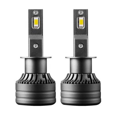 China Aviation 6063 Aluminum Profile P1 H1 H11 H7 LED Fog Light Bulb H4 Fog Light 6000K Lights 80W 15000LM CSP Aluminum Auto Headlight for sale