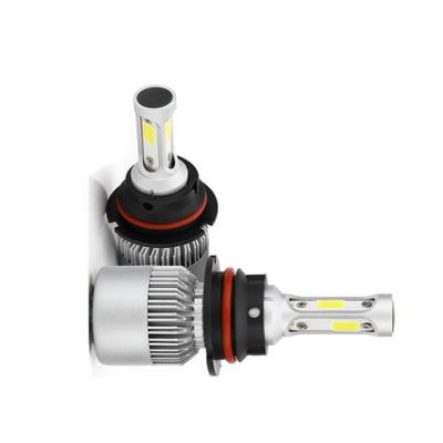 China Super Warm White Car Headlight 9007 h1 h4 h13 9006 72w DC9-32V 12000LM 9007 Aviation Profile 6063 Aluminum Lamp LED Car Headlight for sale