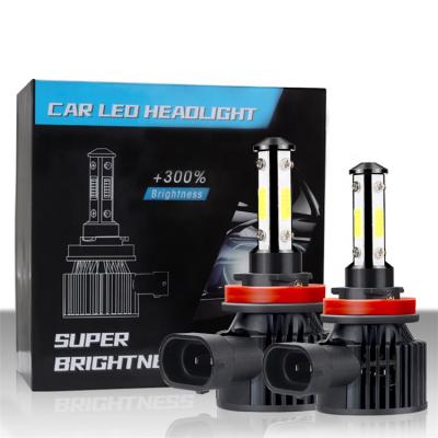 China Aviation 6063 Aluminum Profile D6 H1 H3 H11 Super Smart Auto Parts Led Head Lamp 6000K High Lumen Car Led Bulbs H7 9005 hb3 9006 hb4 car led headlight for sale